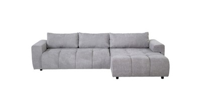 Диван-кровать угловой Santos 4УСПБН (ткань Santos Light Grey)
